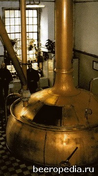 Заторный котел в пивоварне города Жатец «столицы» чешских хмелевых плантаций